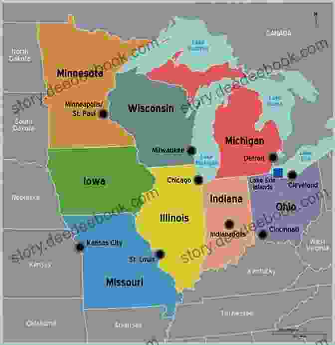 A Map Of The American Midwest Voices From The Heartland: Volume II