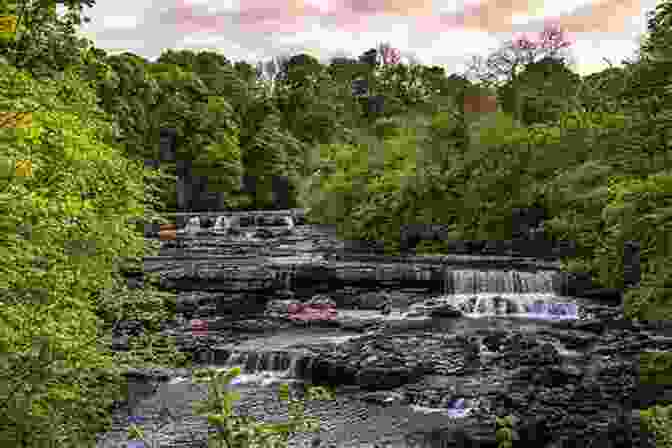 Aysgarth Falls, A Series Of Three Waterfalls Surrounded By Lush Greenery 50 Gems Of The Yorkshire Dales