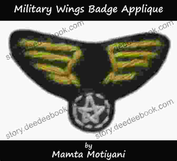 Crocheted American Flag Military Wings Badge Crochet Pattern: An Embellishment To Make For Patriots Pilots Army Men Aviators Heros (Crochet Applique Patterns)