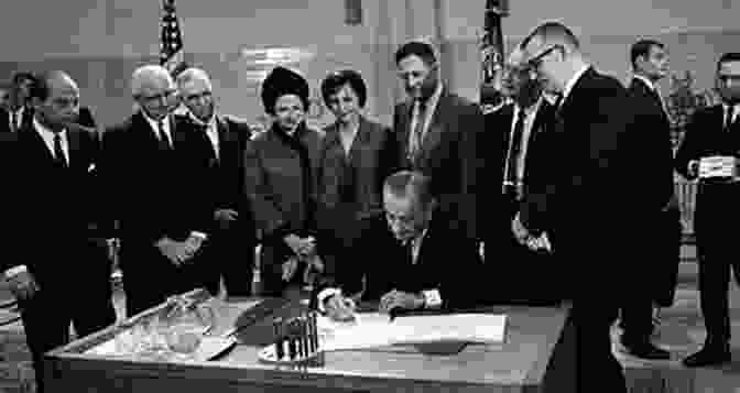 Lyndon Johnson Signing The Elementary And Secondary Education Act Lyndon Johnson And The Great Society (American Ways)