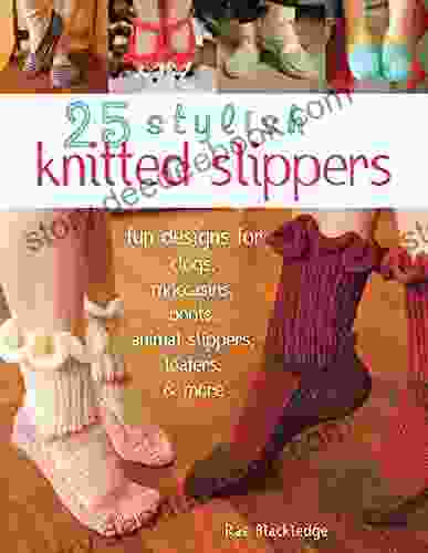 25 Stylish Knitted Slippers: Fun Designs For Clogs Moccasins Boots Animal Slippers Loafers More