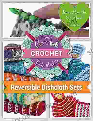 Learn How To Cro Hook Crochet: Cro Hook Crochet: Reversible Dishcloth Sets